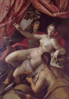 Allegory of peace art and abundance